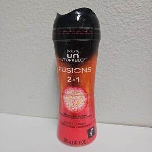 Unstopables Fusions In-Wash Scent Booster Beads Sunset and Citrus 10.7oz Laundry